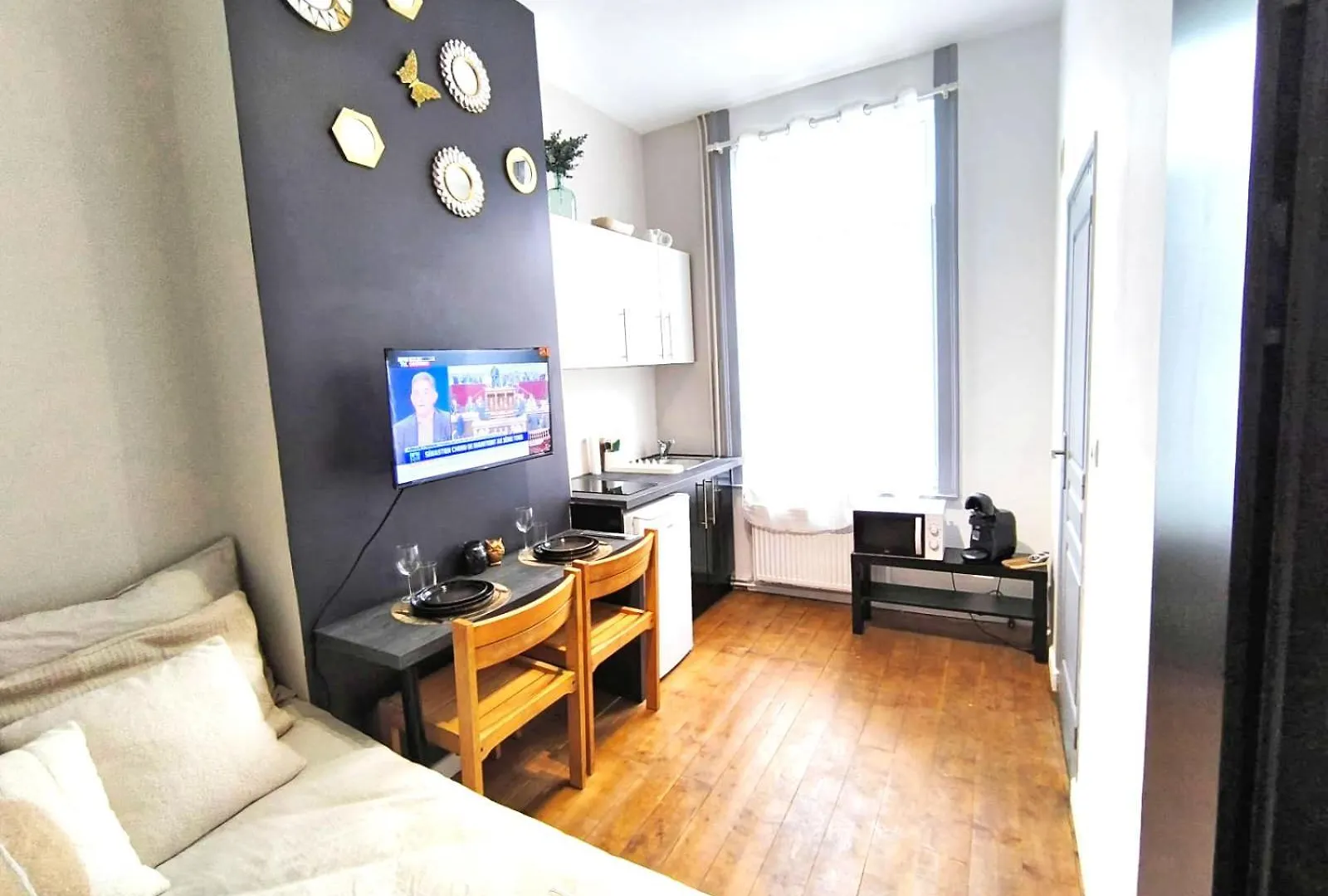 Lerelaisdodile - Suite Studios Confort - Ideal Pro & Couple - Lille Vauban Appartement